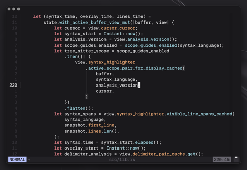 The current state of Redox after a totally sane amount of refinement.